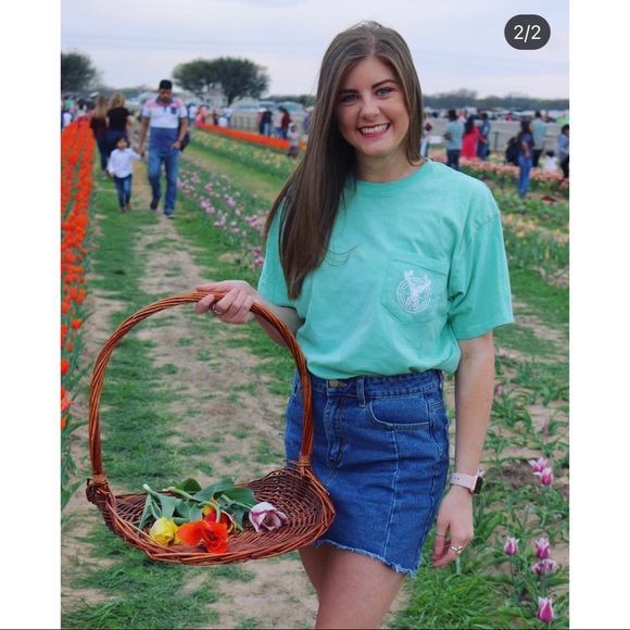 Denim skirt (frayed) - Picture 5 of 6